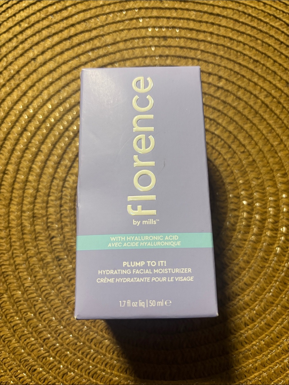 Florence by Mills Plump To It! Hydrating Facial Moisturizer - NEVER USED